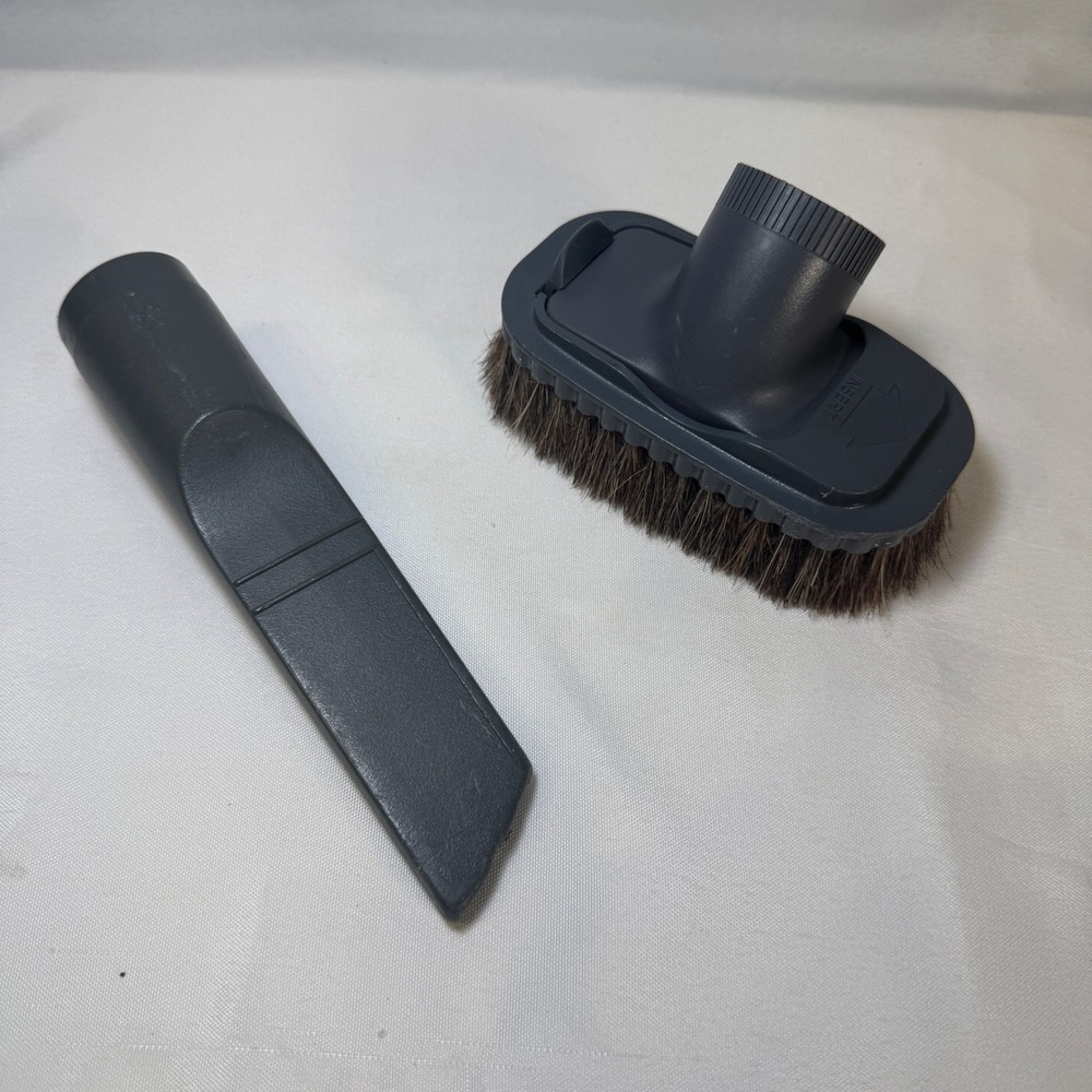 Kenmore Vacuum Attachments Crevice Tool and Dusting Brush for Model 116 Gray